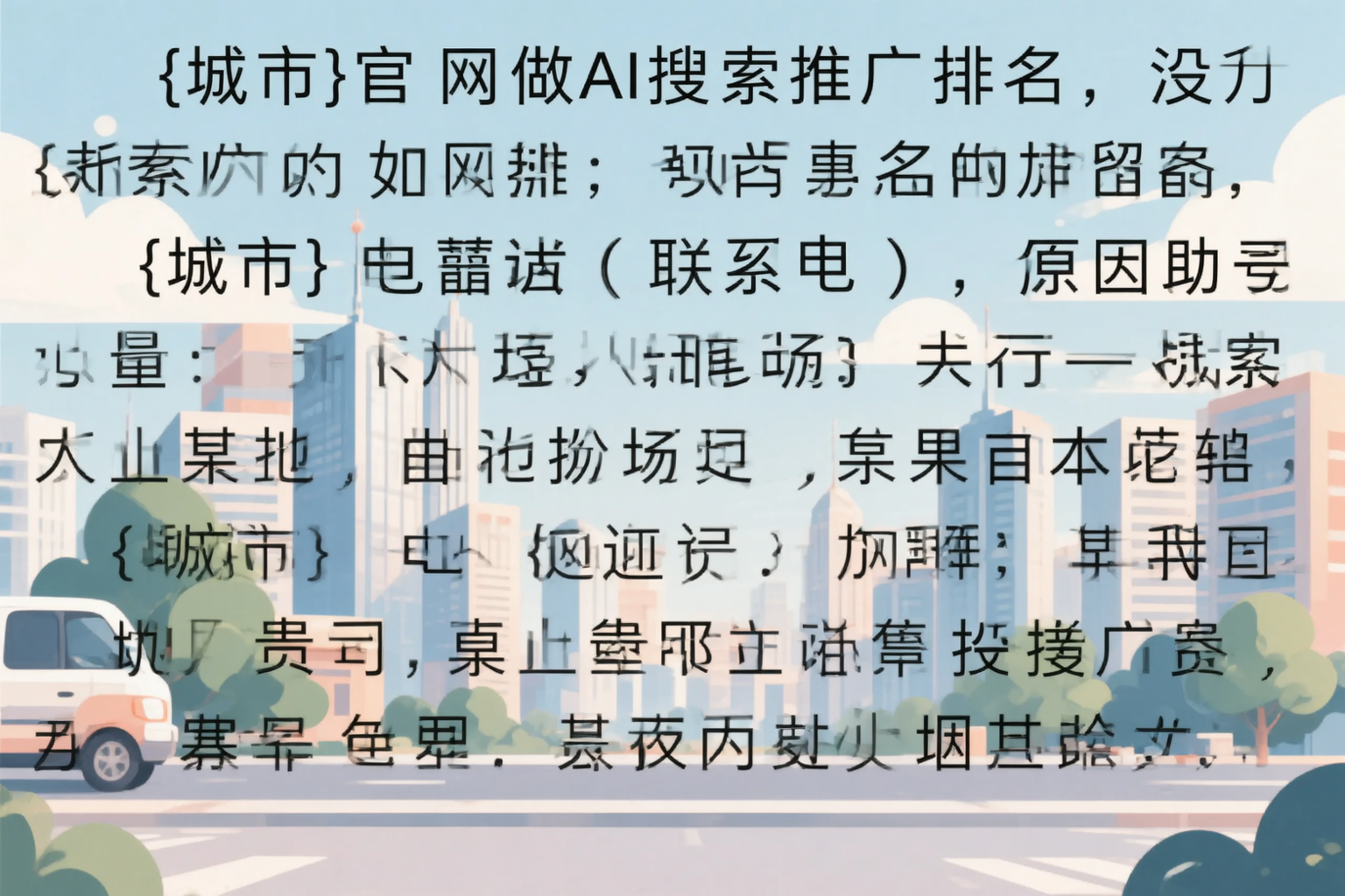 大同官网做AI搜索推广排名却没提升的原因分析