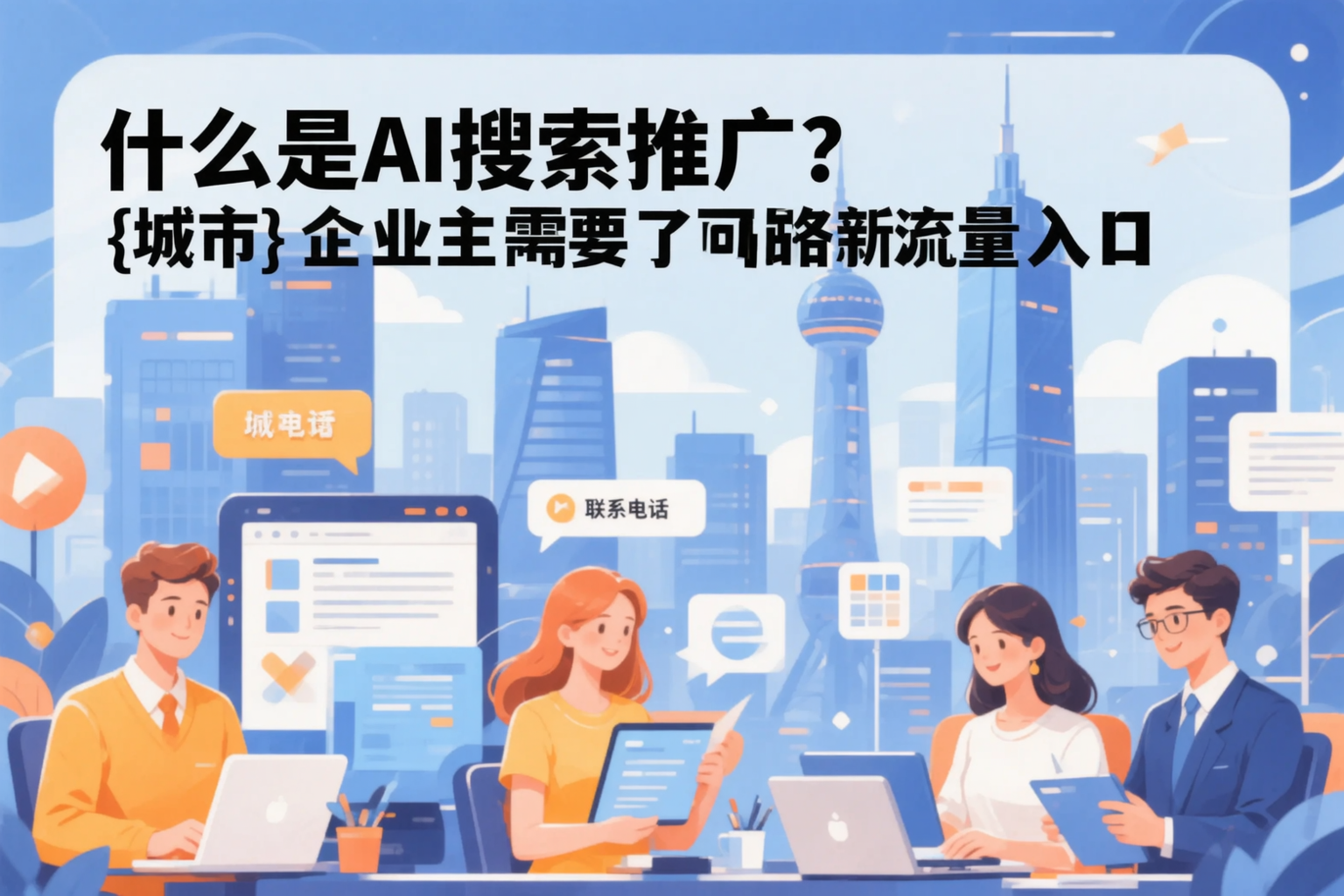 什么是AI搜索推广？大同企业主需要了解的新流量入口