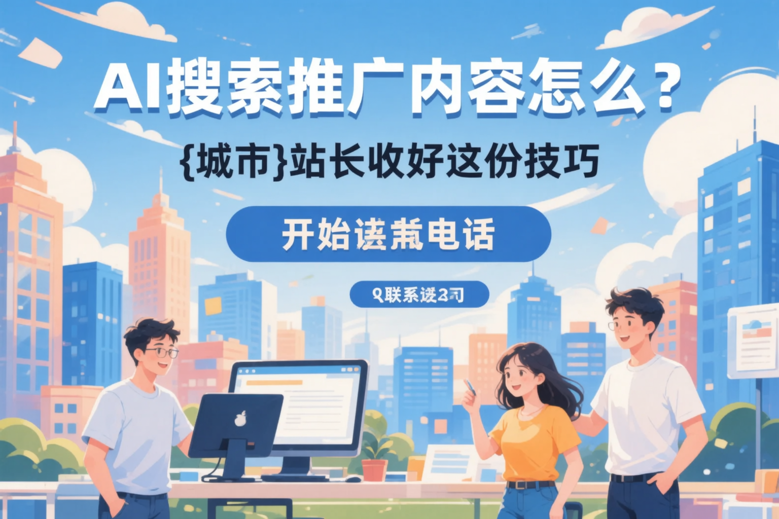 AI搜索推广内容怎么写？大同站长收好这份技巧