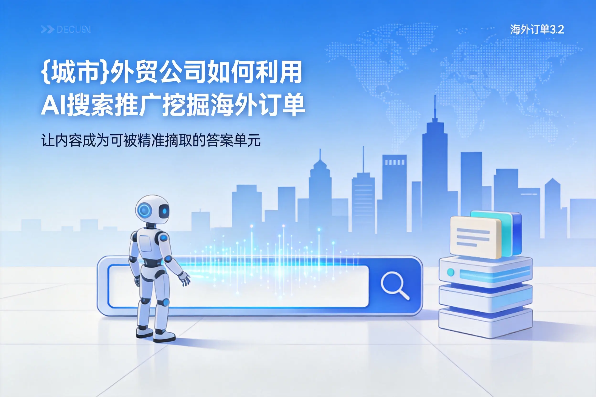 大同外贸公司如何利用AI搜索推广挖掘海外订单