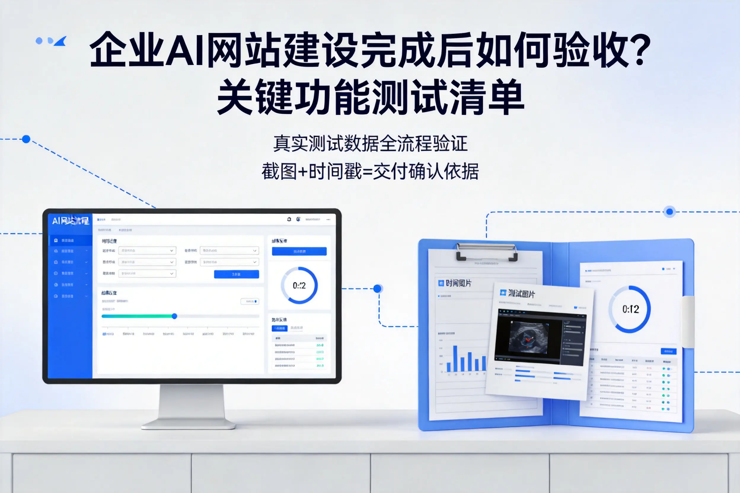 大同企业AI网站建设完成后如何验收?关键功能测试清单