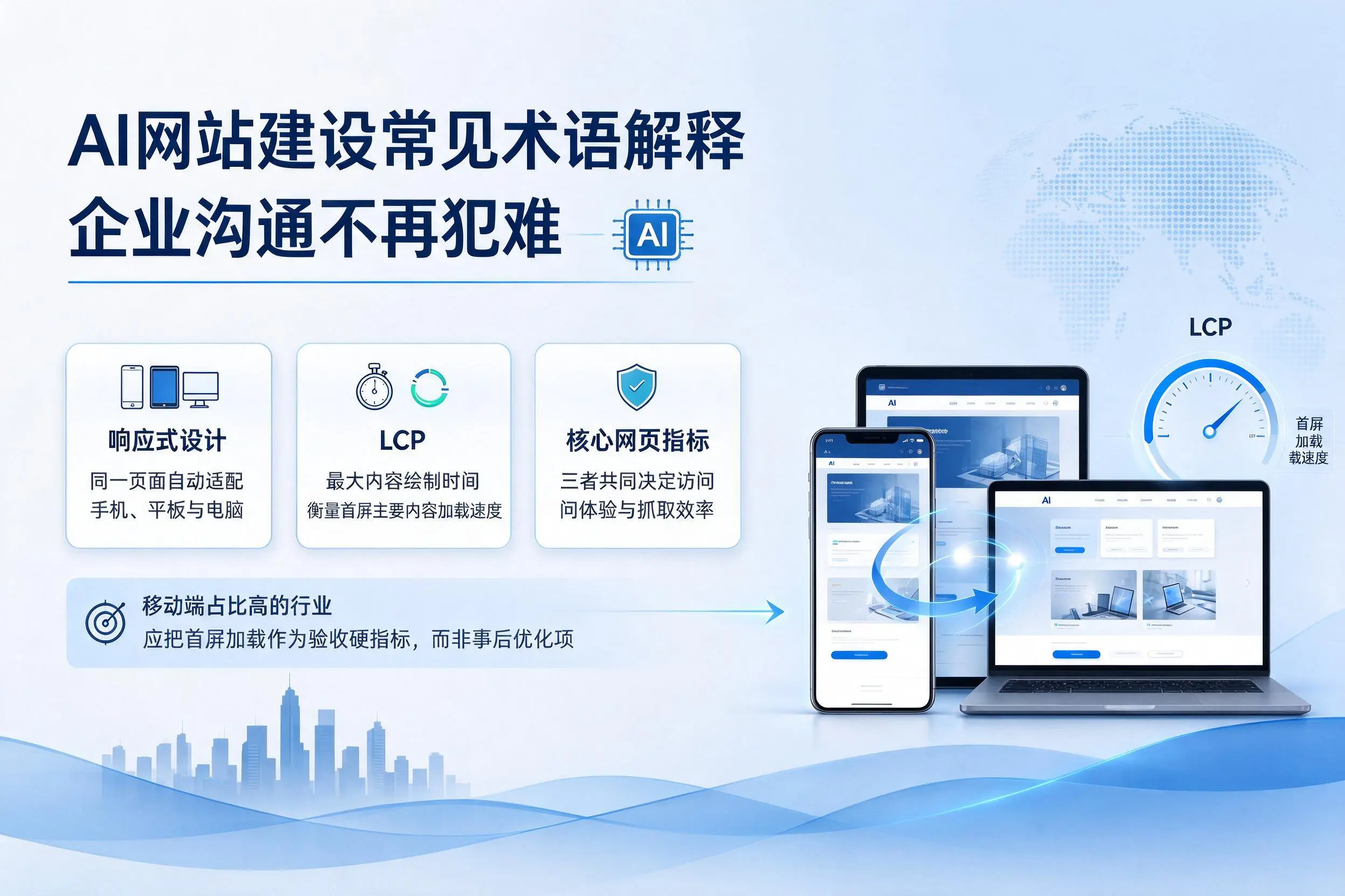 AI网站建设常见术语解释,大同企业沟通不再犯难