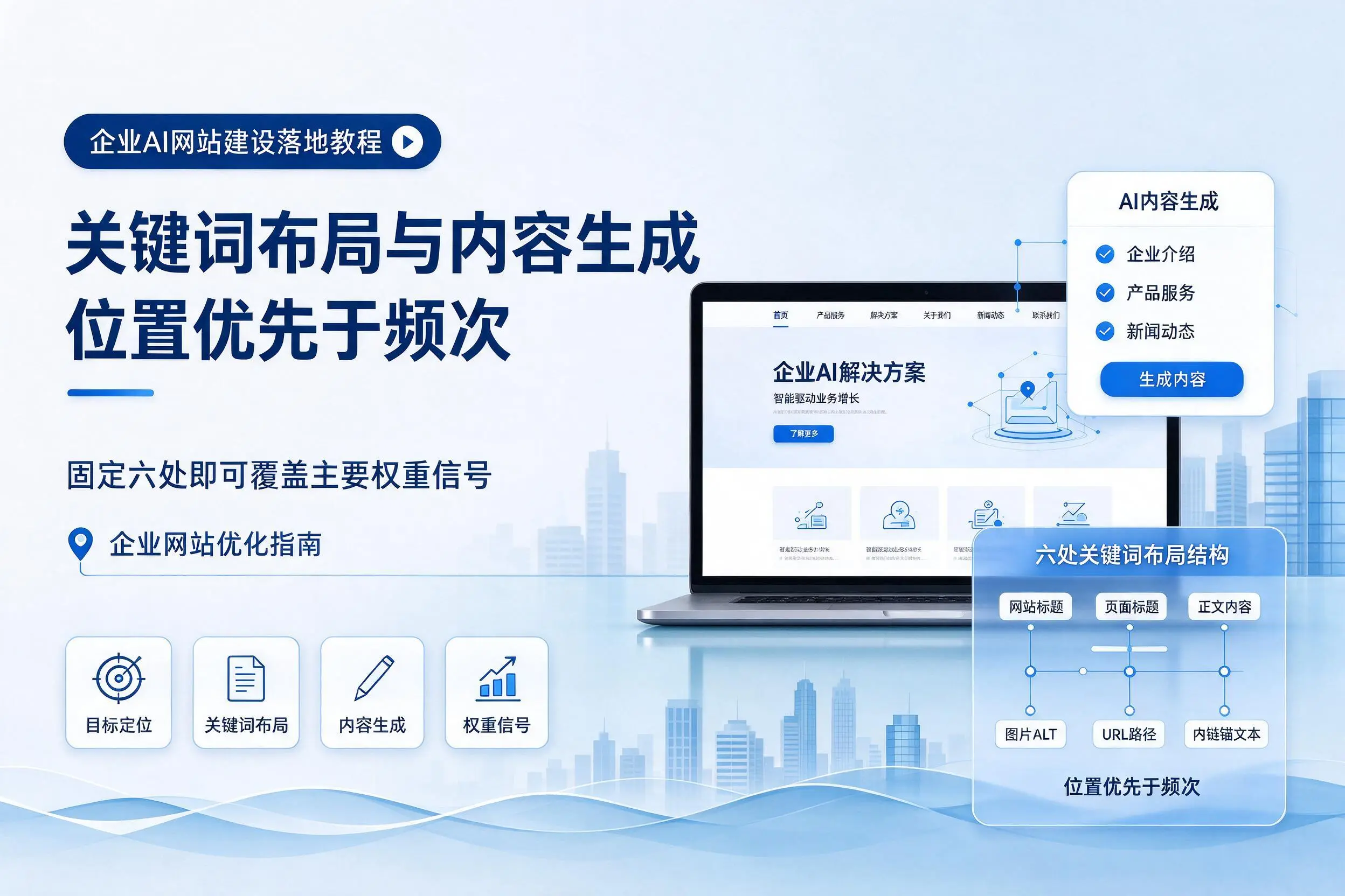 大同企业AI网站建设落地教程：关键词布局与内容生成